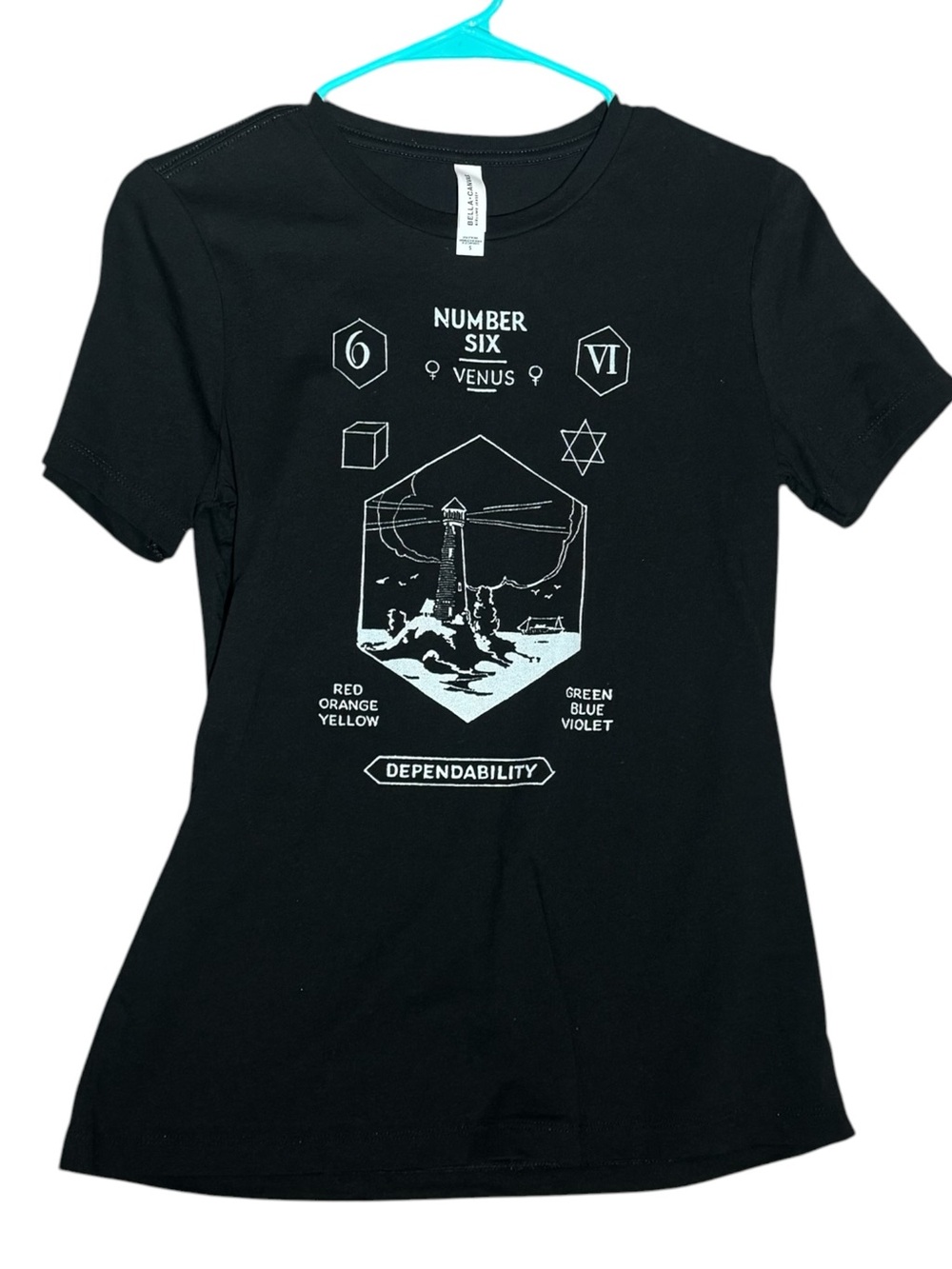 Life Path 6 Womans Numerology Tee Size Small